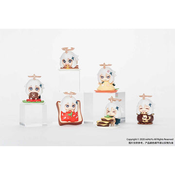 Genshin Impact Paimon is NOT EMERGENCY FOOD! Paimon Gourmet Series Trading Figure (Set of 6)